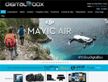 Tablet Screenshot of digitalbox.com.ec