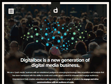 Tablet Screenshot of digitalbox.com